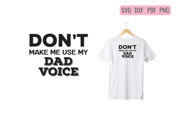Funny Dad T-Shirt Design SVG: A Playful Graphic for Lighthearted Branding