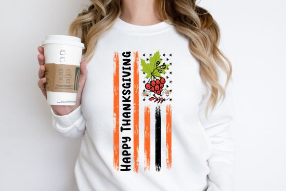 Happy Thanksgiving Sublimation PNG – Festive Graphics for T-Shirt Designs & Handmade Crafts