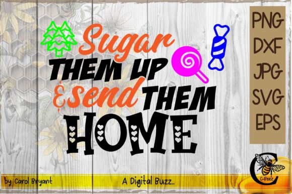 Sugar Them Up, Send Them Home: A T-Shirt Design That Delivers Visual Charm